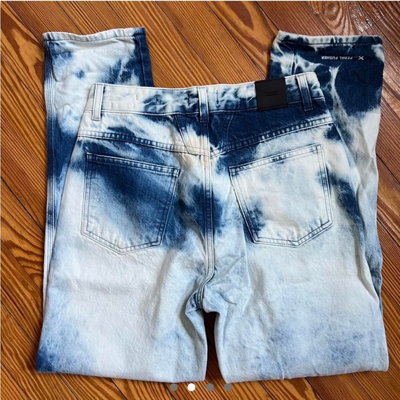 NWT CLOSED pedal pusher tie dye jeans sz 42EU (27”) - Picture 2 of 4